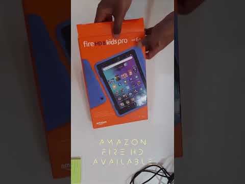 Unboxing The Amazon Fire HD 8 Kids Pro - First Look !