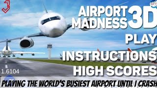 BUSIEST AIRPORT EVER!?!? | AIR TRAFFIC CONTROL BE SWEATING💦 | AIRPORT MADNESS 3D✈️ screenshot 1