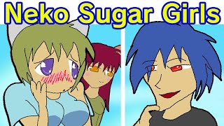 Friday Night Funkin' Nyan~ Neko Sugar Girls | Sugoi Song | Fan Anime Mod (FNF MOD/Hard) (NNSG)