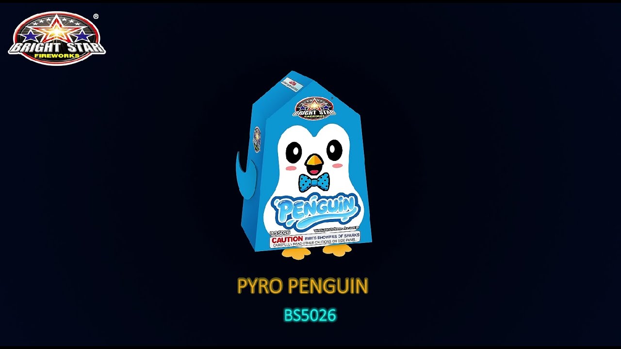 PYRO PENGUIN BS5026 BRIGHT STAR 2026 NEW ITEMS - YouTube