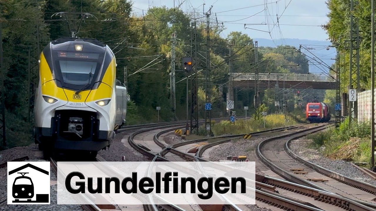 Da trennen sich die Wege – Haltestelle Gundelfingen