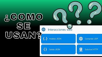 Cómo usar las acciones de Interacciones web en Macrodroid (peticiones HTTP, JSON y más)
