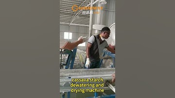 Cassava starch dewatering and drying machine cassava starch dryer machine