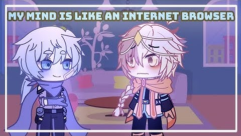 My Mind is like an Internet Browser || Undertale AU Skit || Slight Dreamberry