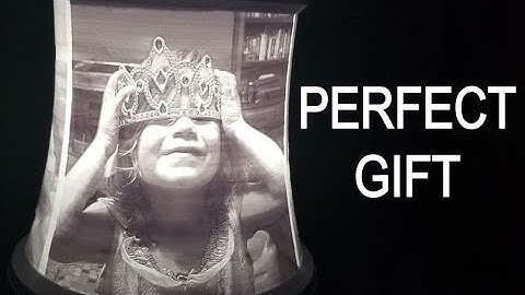 Lithophane Lamp - AMAZING 3D Print