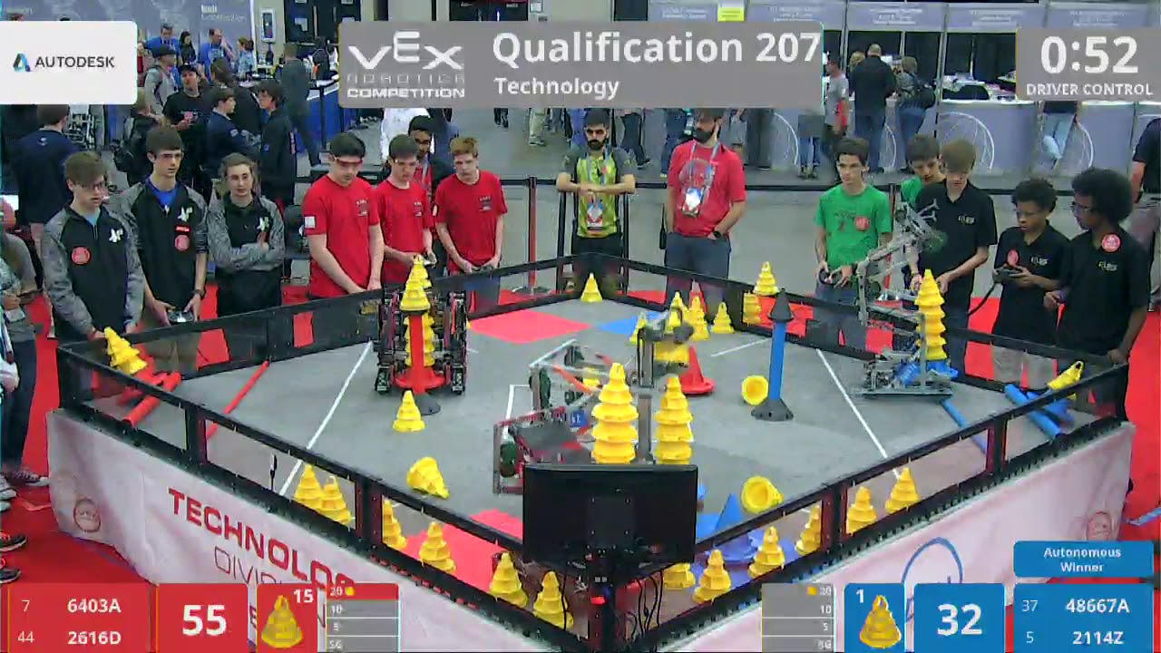 2018 VRC Tech Q207 - 6403A 2616D vs 48667A 2114Z - 103 to 80