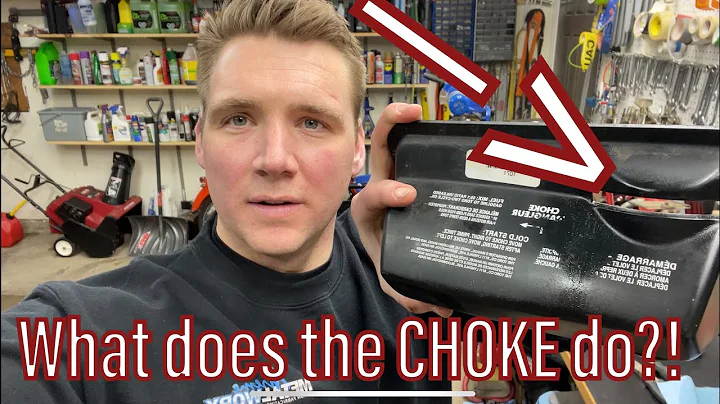 What does the choke lever ACTUALLY do?  Why do we need to use a choke lever?!