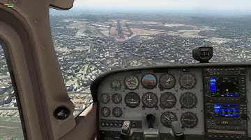 X-Plane 11 | Cessna 172 | Forward Slip Maneuver