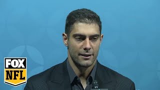 Jimmy Garoppolo: 'At the end of the day, people just remember the wins and the losses' | FOX NFL