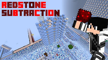Advanced Redstone Tutorial: Subtraction and 2
