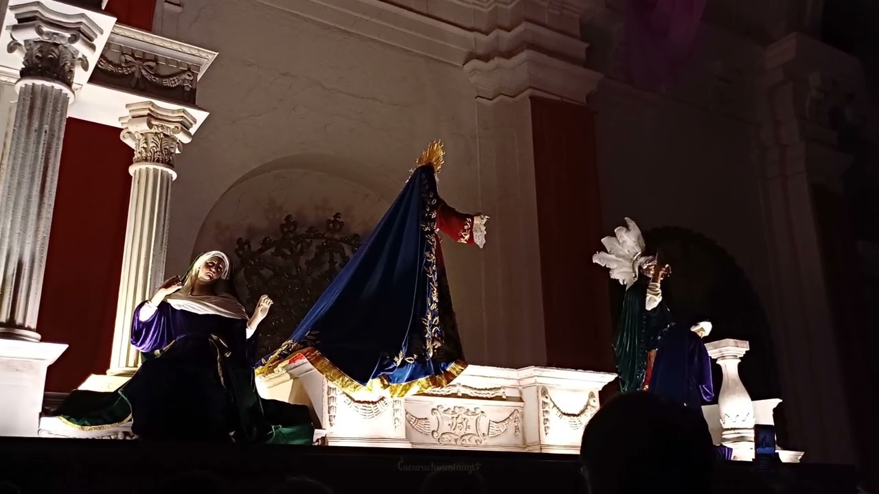 Mater Dolorosa - Virgen de Dolores Templo San Francisco el Grande Antigua Guatemala.