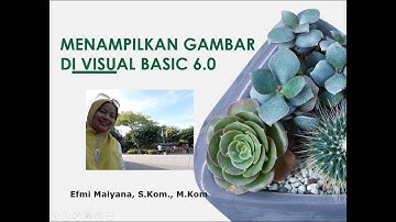 Menampilkan dan Menyembunyikan Gambar dengan Visual Basic 6