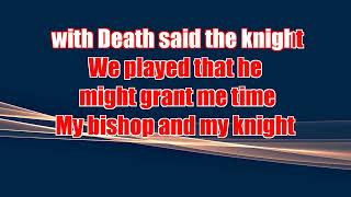 Scott Walker - The Seventh Seal (karaoke) (by request)