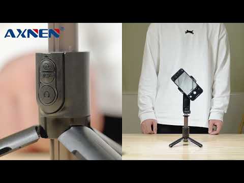 Vídeo de funcionamiento del estabilizador de cardán AXNEN L09PRO|Luz de relleno|Control de APP