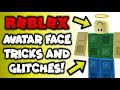 Roblox Avatar Face Tricks And Glitches!