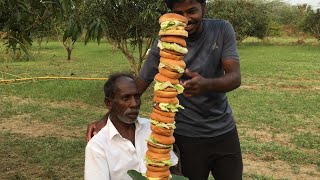 Burger || Burger || Burger || Fully Loaded Veg Burger