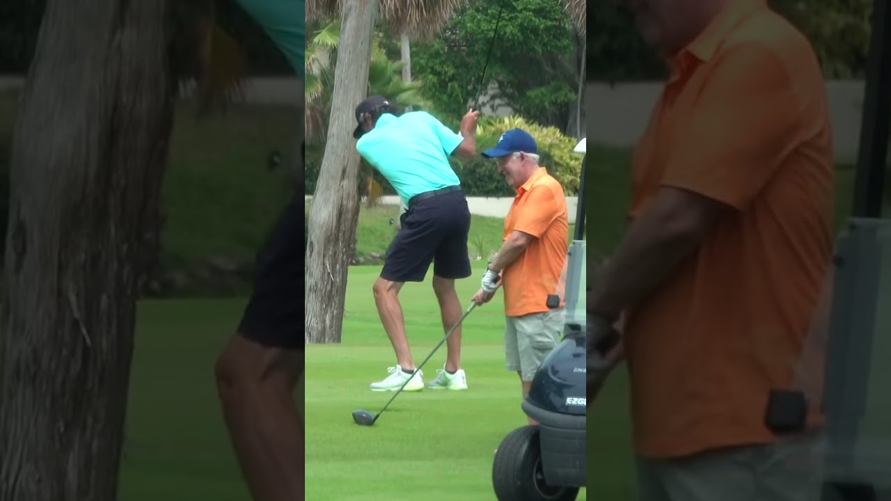RC Car with Train Horns on Golf Course