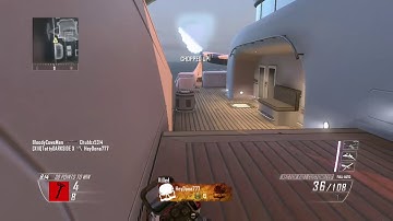 4 Man kill Feed With Combat Axe (Black Ops 2 Xbox 360)