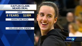 Caitlin Clark is set to sign a new Nike deal valued at $28 million over 8 years, reports say Details