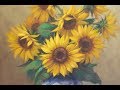 Painting sunflowers ,Pintando girassóis por Douglas Okada