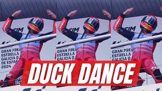 Marc Marquez Epic Duck Dance Celebration