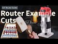 Trimmer Router & 15 Router Bits Cutter. FULLY DETAILED Example Cuts