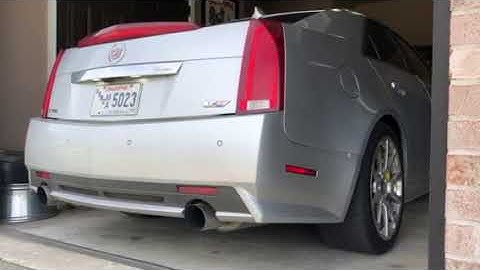 CTS-V Kooks Headers with Kooks Mufflers