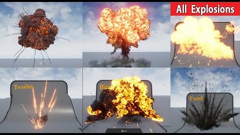 All Explosions VFX Pack