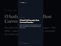 OAuth 2.0 Security Best Current Practice Explained #Shorts