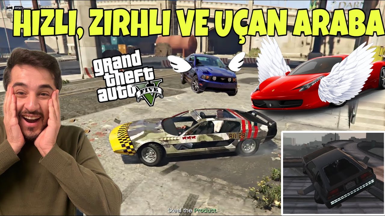 YENİ ZIRHLI VE UÇAN ARAÇLARLA MİLLETE BELA OLDUK! (GTA 5 ONLİNE SERBEST TAKILMACA)