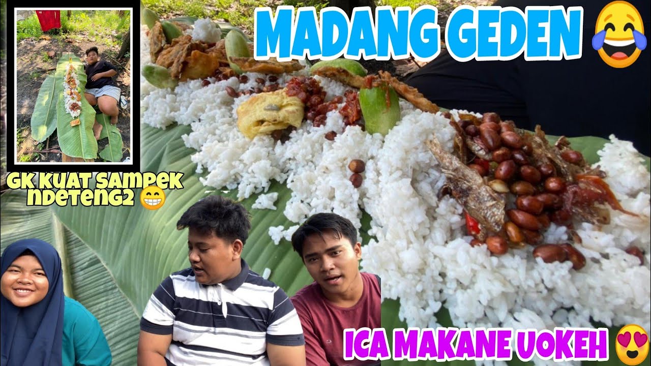 WAYAE MUKBENG GEDHEN DENGAN TATA RUANG PIRING YANG BERBEDA