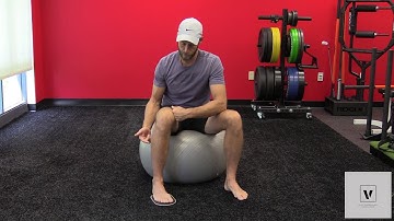 Seated Tibial Internal Rotation using Slider