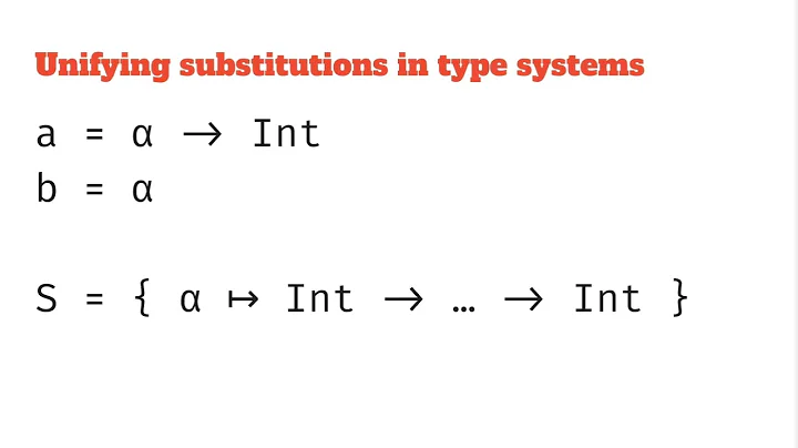 Applying unification to type systems - DayDayNews