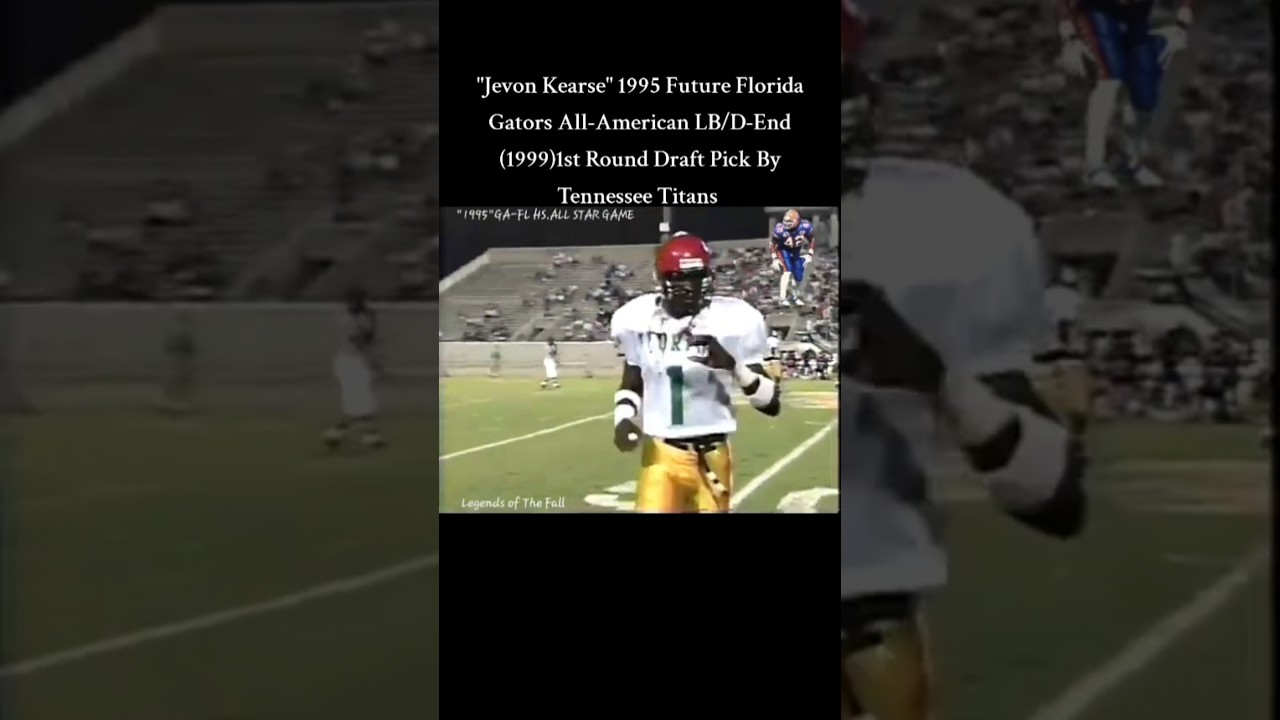 "Jevon Kearse" Florida Gators All-American 🌟 LB/D-End (1995-1999)