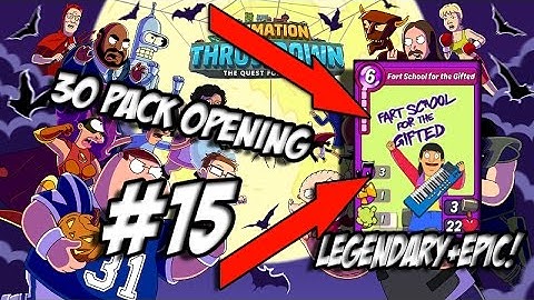 Animation Throwdown |30 PACK OPENING #15| (IOS/ANDROID) LEGENDARY+EPIC!!!!