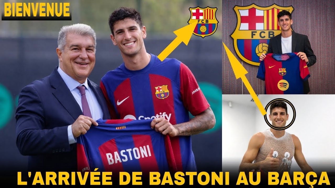 OFFICIEL 🔵🔴 ALEXANDRO BASTONI DÉBARQUÉ AU FC BARCELONE ! ET FRANCHIR UNE NOUVELLE PAGE 