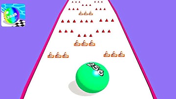 Faster Run 2048 - Ball game 3D ! All Levels Gameplay Part 68 android,ios