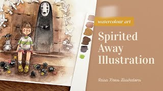 Watercolour Studio Ghibli - Spirited Away - Fun Art