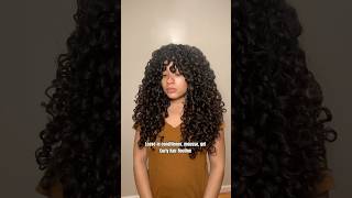 Curly Hair Routine For Curl Definition