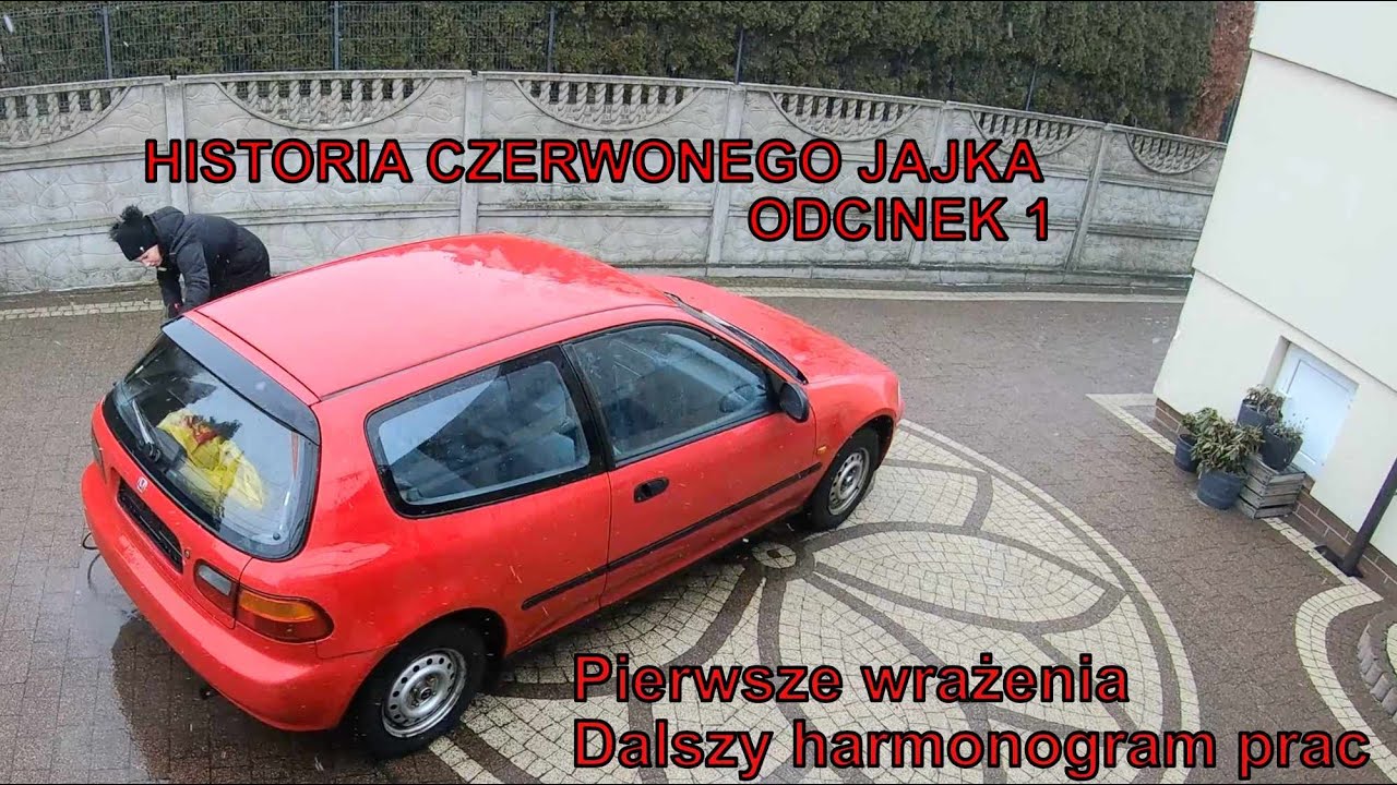 Historia czerwonego jajka - odcinek 1 - zakup i wstępne oględziny - jarusnet.pl