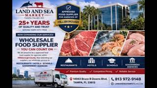 Land And Sea Market Wholesale  Food Supplier    #restaurantbusiness#hotelbusiness