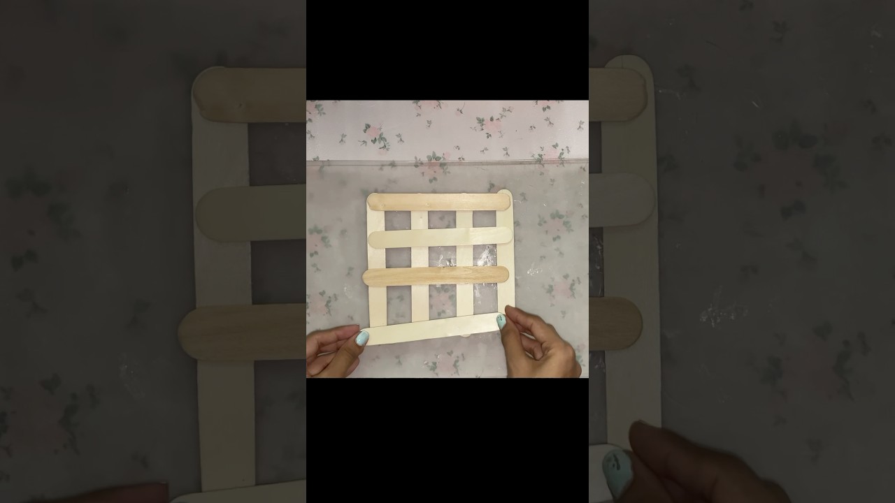 Make diy basket #2 // craft stick basket 