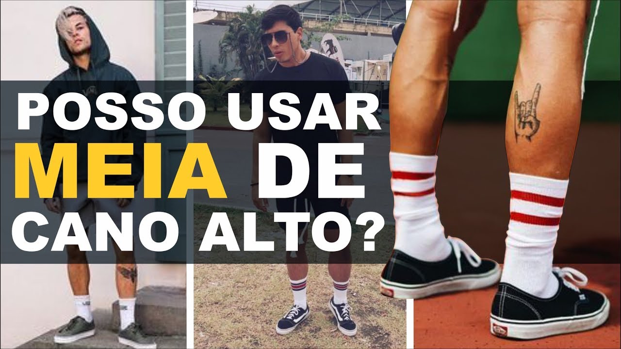 all star cano alto com bermuda