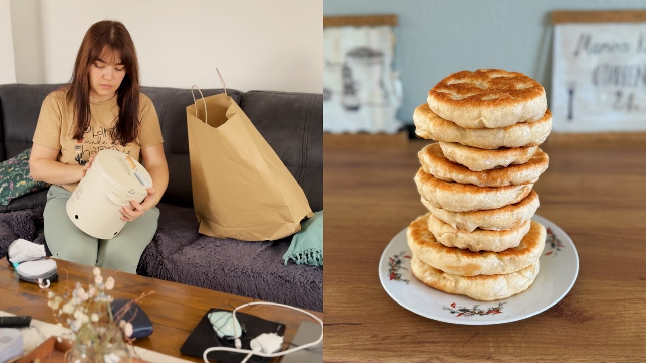 Домашние булочки, соус и обычные дни 🏡 | Готовим для семьи