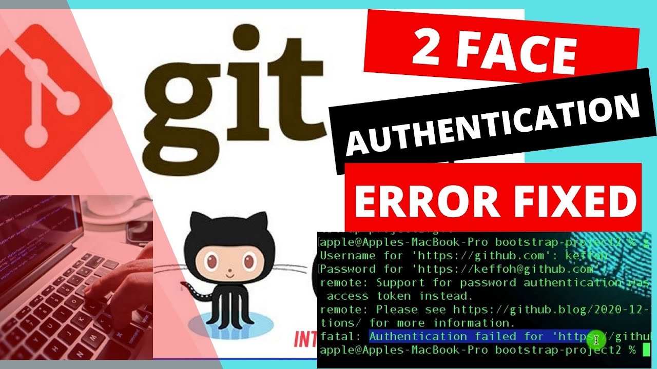 How To Fix Git Fatal: Authentication Failed New And Easy Method