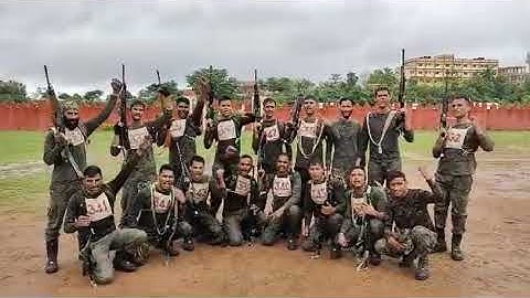 CRPF cobra # Asst commandant ashutosh sir # the jungle warrior # fighting Hero 210# viral video #