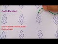 All over embroidery - Indian Style | Hand embroidery - All over embroidery design