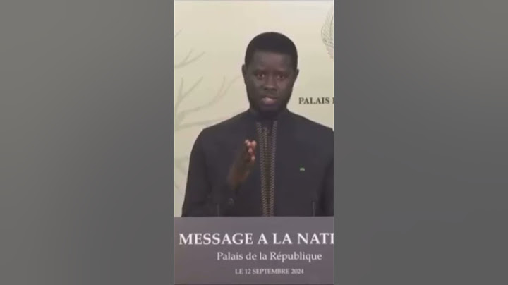 𝕊𝕖𝕟𝕖́𝕘𝕒𝕝: Le président Bassirou Diomaye Faye dissout l’Assemblée nationale.