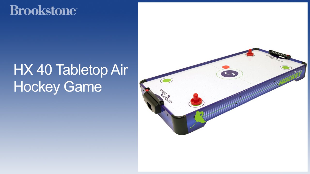 HX 40 Tabletop Air Hockey Game YouTube