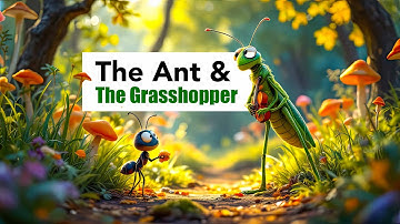 The Ant and the Grasshopper  Timeless Moral Story for Kids | Motivational Short Story | 3D animation